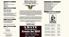 Desktop Screenshot of abatecny.org